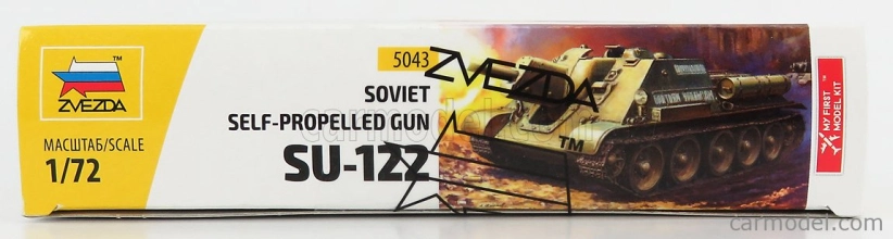 Zvezda Uztm Su-122 Vojenský tank 1944 1:72 /