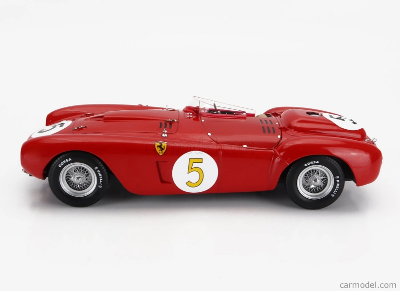 Kk-scale Ferrari 375 Plus 5.0l V12 Spider Team Scuderia Ferrari N 5 24h Le Mans 1954 Louis Rosier - Robert Manzon 1:18 Red