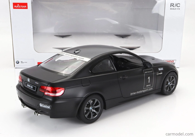 Mondomotors BMW radu 3 M3 Coupe (e46) N 1 Racing 2003 1:14 Matt Black