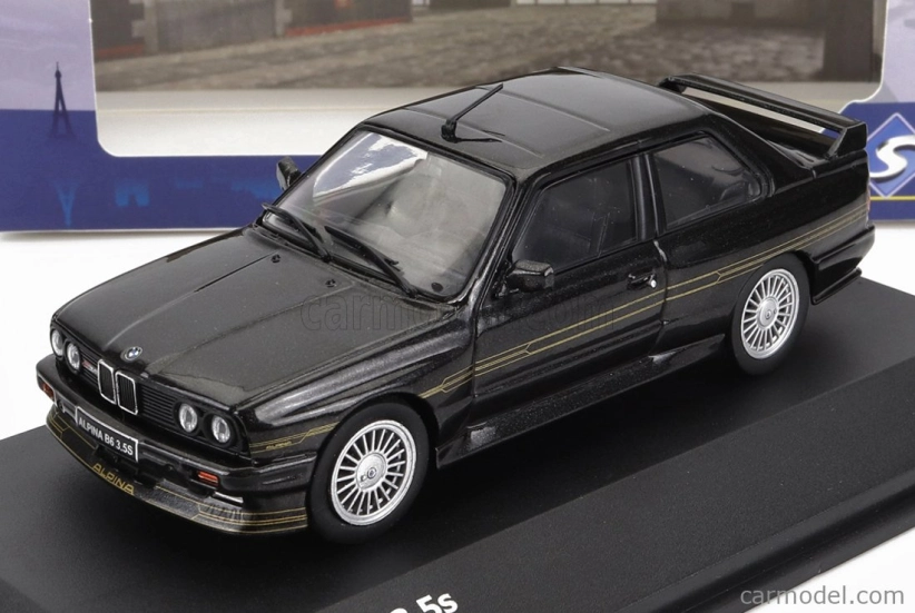 Solido BMW 3-series Alpina (e30) B6 3.5s 1986 1:43 Black