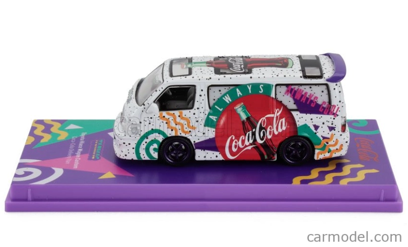 Tarmac Toyota Hiace Van Custom Van Coca Cola 2018 1:64 Různé