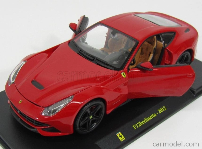 Edicola Ferrari F12 Berlinetta 2012 - Con Vetrina - With Showcase 1:24 Red