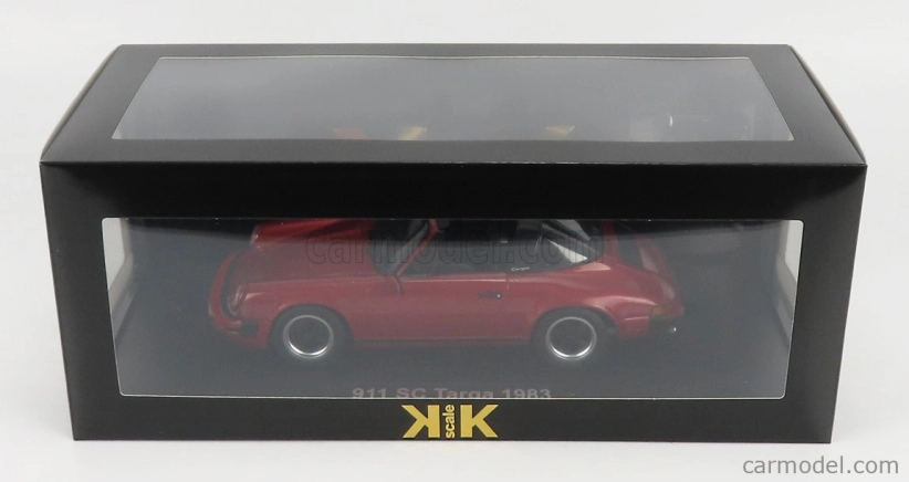 Kk-scale Porsche 911 Sc Targa 1983 - With Extra Hard-top 1:18 Red Met
