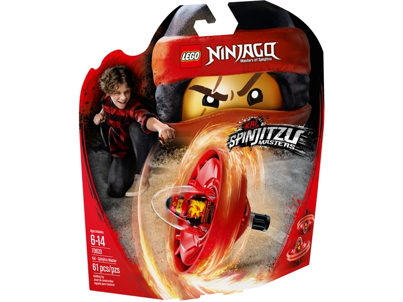 LEGO Ninjago - Kai - Mistr Spinjitzu