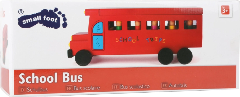 Small Foot Dřevěný školní autobus