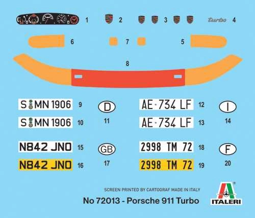 Italeri Porsche 911 (1:24)