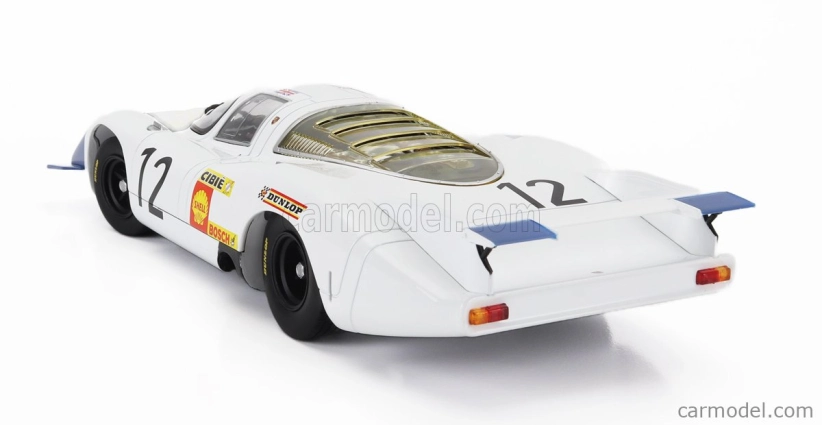 Werk83 Porsche 917lh 4.5l Team Porsche System Engeneering N 12 24h Le Mans 1969 Vic Elford - Richard Attwood 1:18 Bílá Modrá