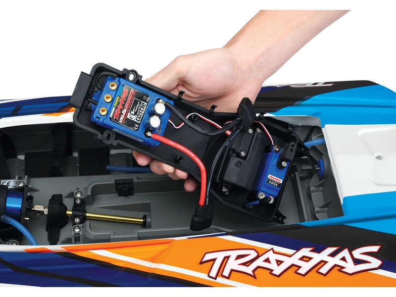 RC loď Traxxas DCB M41 RTR, červená