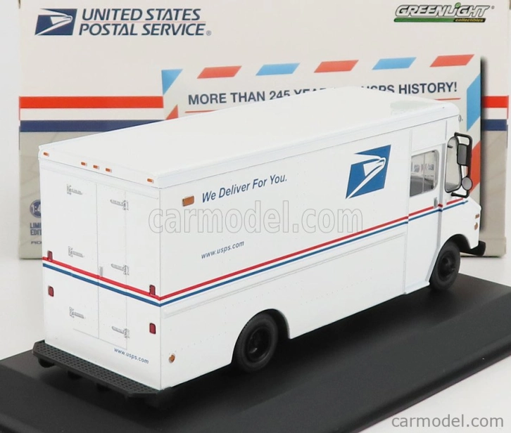 Greenlight Grumman Olson Llv Truck United States Postal Service Delivery 1993 1:43 Biela