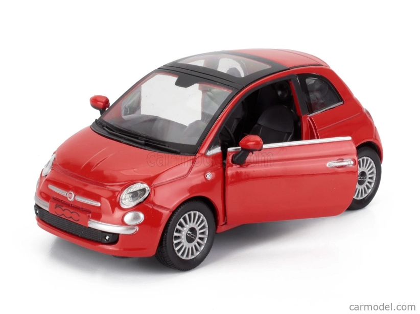 Newray Fiat Nuova 500 2007 1:24 Red