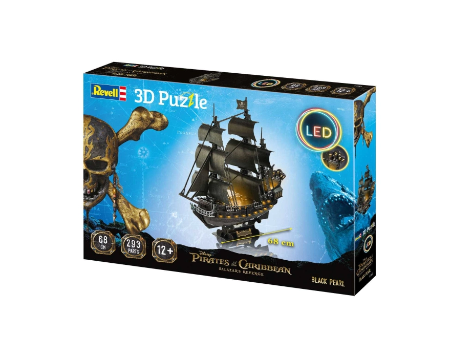 Revell 3D Puzzle – Black Pearl (LED Edition)