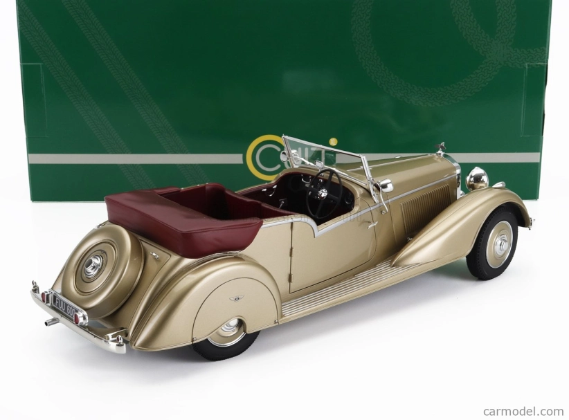 Modely v mierke Cult-scale Bentley 4.25l Vanden Plas Tourer Cabriolet Open 1938 1:18 Gold