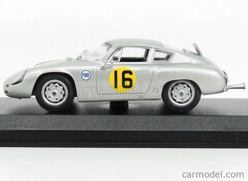 Najlepší model Porsche 356b Abarth N 16 Winner 3h Daytona 1963 C.cassel 1:43 Silver