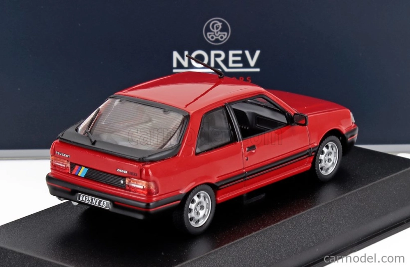Norev Peugeot 309 Gti Pts Deco 1987 1:43 Červená