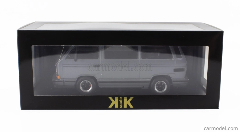 Kk-scale Volkswagen T3 Porsche B32 Minibus 1984 1:18 Grey Met