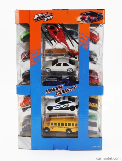 Maisto Ford USA Set Assortment 20 Cars Pieces 1:64 rôzne