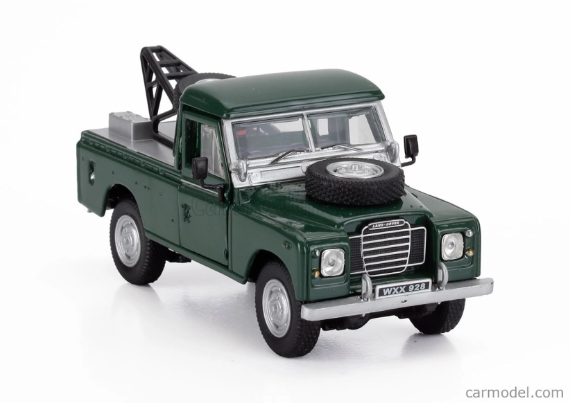 Hongwell Land rover Land Series Iii 109 Pick-up Tow Truck Carro Attrezzi 1961 1:43 Zelená