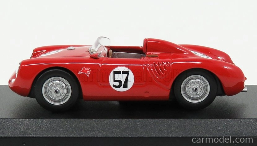 Najlepší model Porsche 550 Rs Spider N 57 Winner Paramaunt Ranch 1957 J.mcafee 1:43 Red