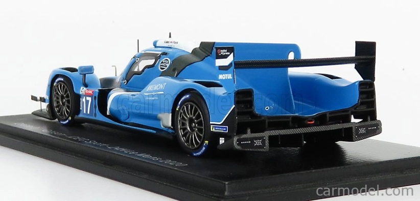 Spark-model Oreca 07 Gibson Team Idec Sport Racing N 17 15th 24h Le Mans 2020 J.kennard - P.pillet - K.tilley 1:43 Blue