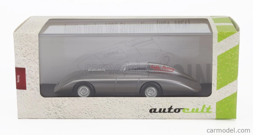 Autocult Austin Healey 100s Streamliner Great Britain 1956 - Speed Record Series 1:43 Silver