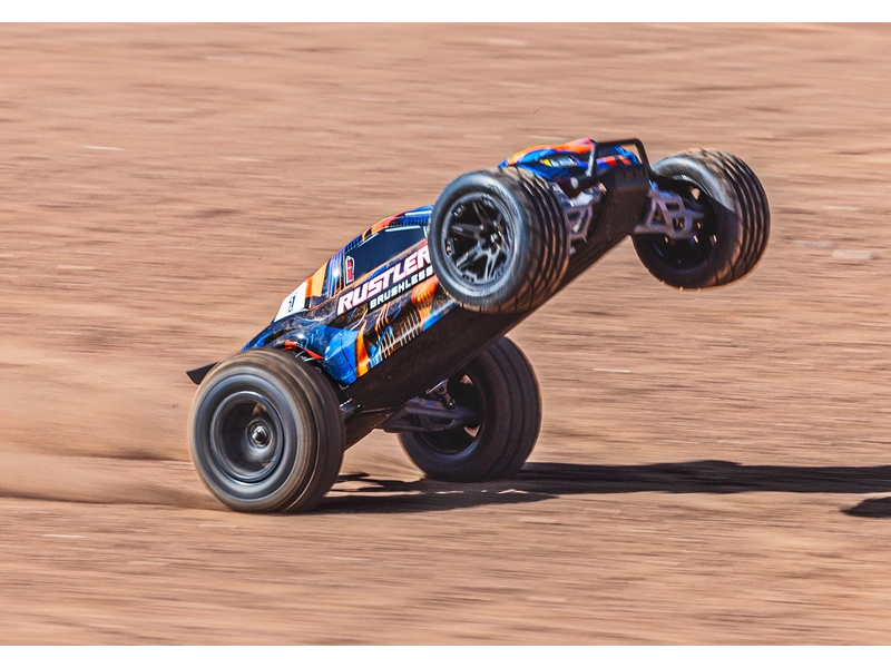 Traxxas Rustler 1:10 VX3 RTR žlutý