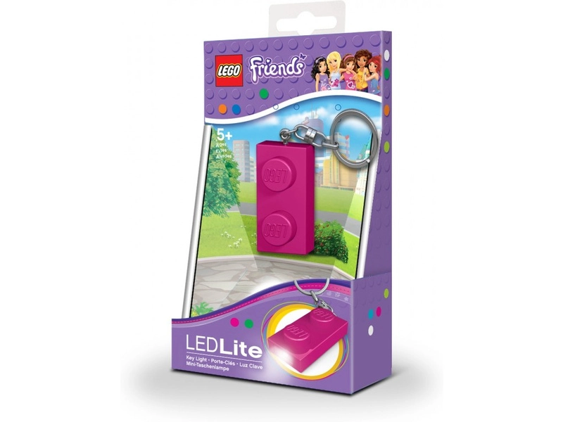 LEGO svietiaca kľúčenka – Friends 1x2