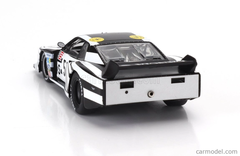 Ixo-models Lancia Beta Montecarlo Turbo N 51 6h Silverstone 1979 Riccardo Patrese - Walter Rohrl 1:43 čierna biela