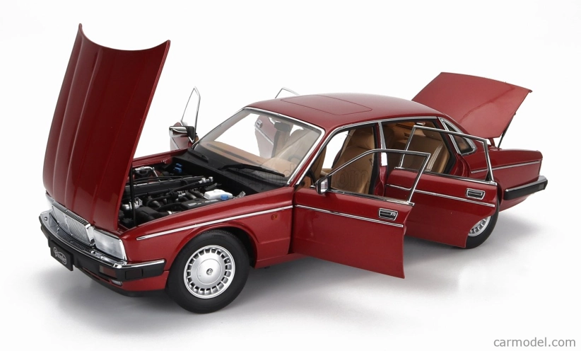 Almost-real Jaguar Daimler Xj6 (xj40) 1986 1:18 Flamenco Red