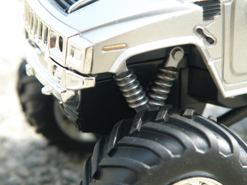 Mini RC Monster Truck, strieborná