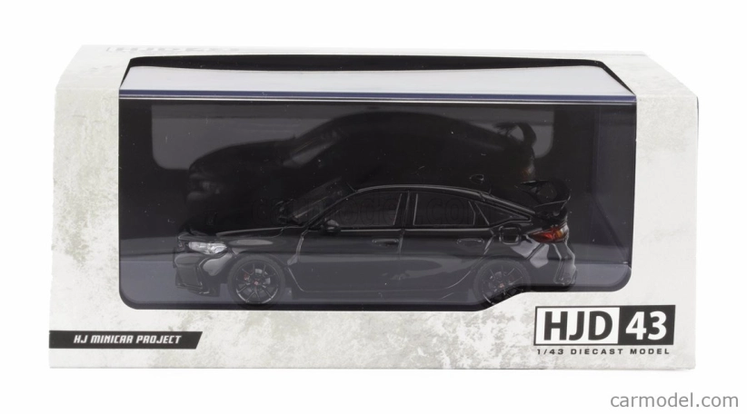 Ignition-model Honda Civic Type-r (fl5) 2020 1:43 Crystal Black