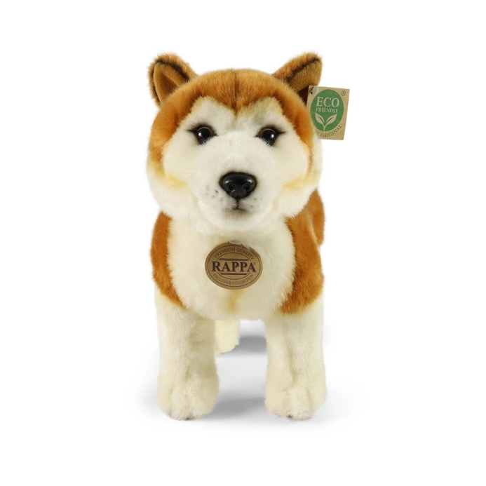 Rappa Plyšový pes akita inu 30 cm ECO-FRIENDLY