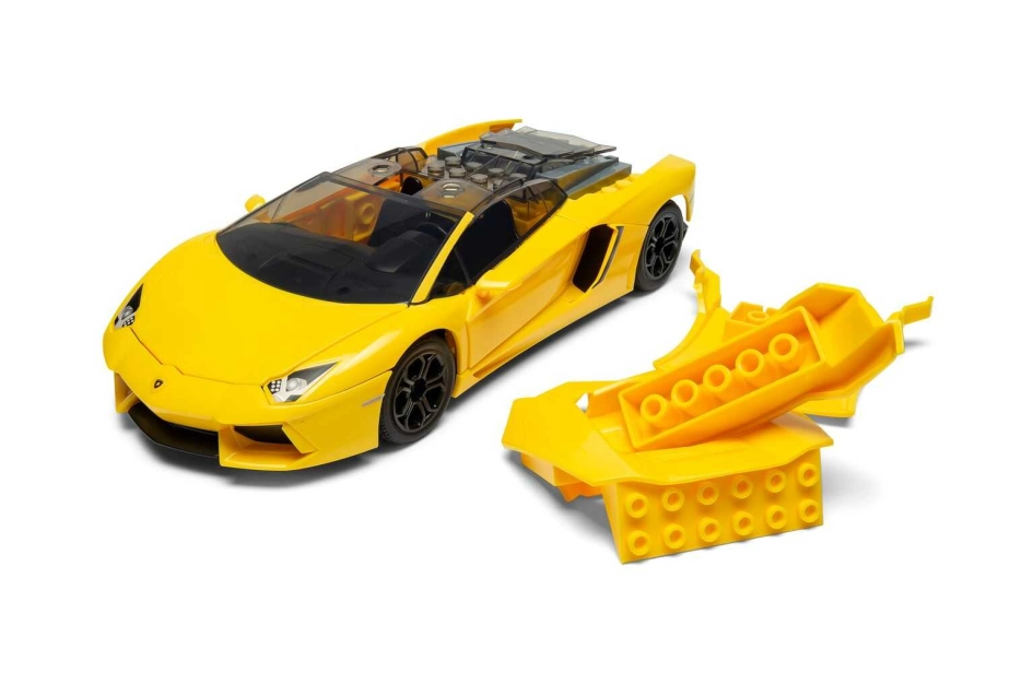 Airfix Quick Build – Lamborghini Aventador žlté