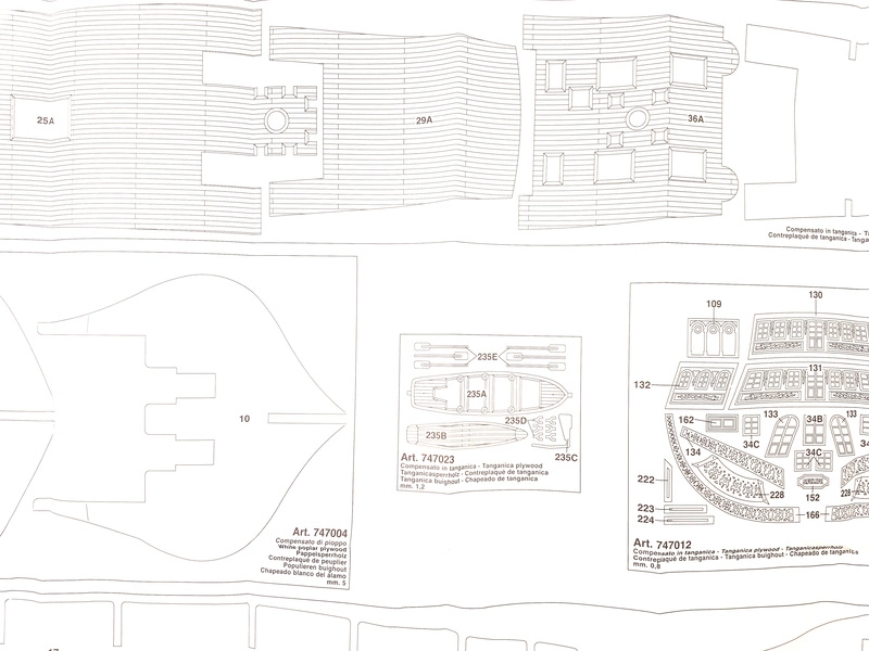 Mantua Model San Felipe 1:75 kit