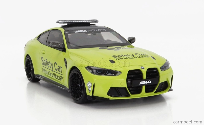 Minichamps BMW radu 4 M4 Coupe (g82) Safety Car Motogp sezóna 2020 1:18 žltá