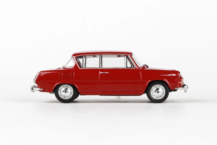 Abrex Škoda 1100MBX (1969) 1:43 – červená rubínová