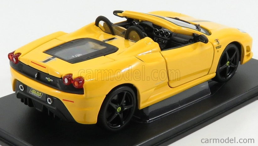Edicola Ferrari F430 Scuderia Spider 16m 2008 - Con Vetrina - S vitrínou 1:24 Yellow
