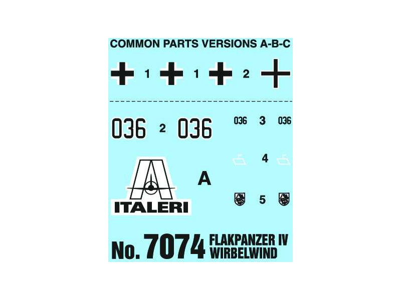 Italeri Flakpanzer IV Wirbelwind (1:72)