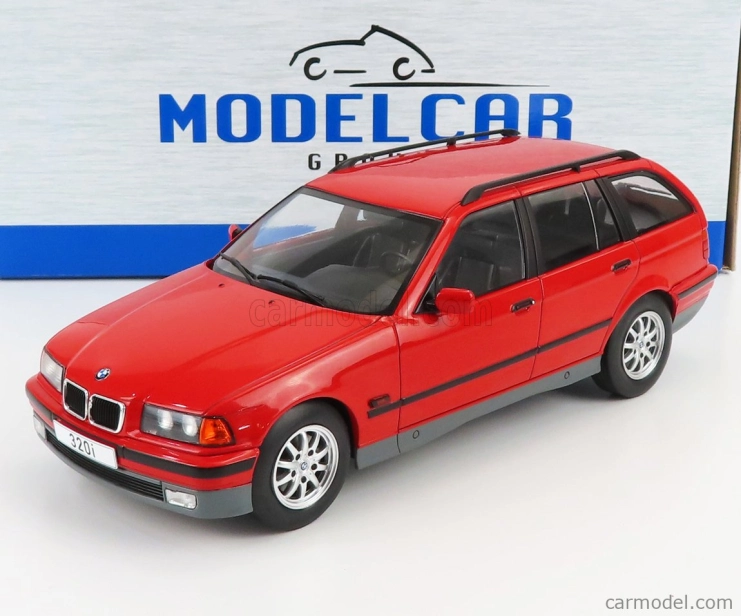 Mcg BMW radu 3 320i (e36) Touring 1995 1:18 Červená