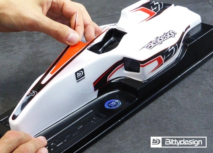 Karoserie čirá Bittydesign F1 TYPE-6R
