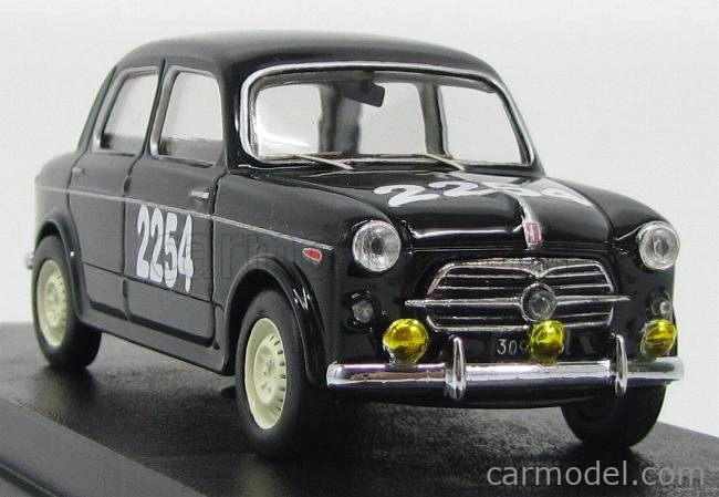 Rio-models Fiat 1100/103 N 2254 Mille Miglia 1955 O.morelli 1:43 Black
