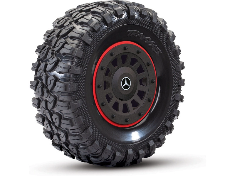 RC auto Traxxas TRX-6 Mercedes G 63 6x6 1:10 RTR, strieborné