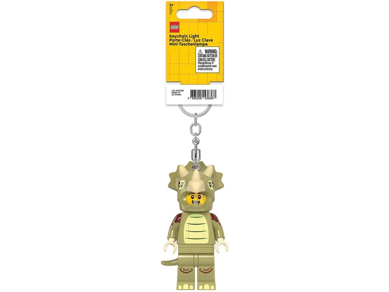LEGO svietiaca kľúčenka - Triceratops