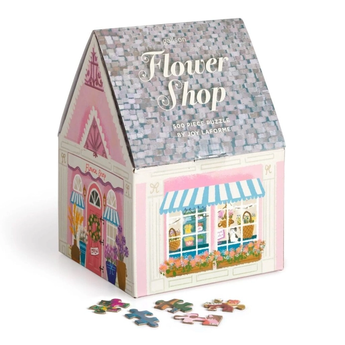 Galison Puzzle Květinářství Joy Laforme 500 dílků - poškozený obal