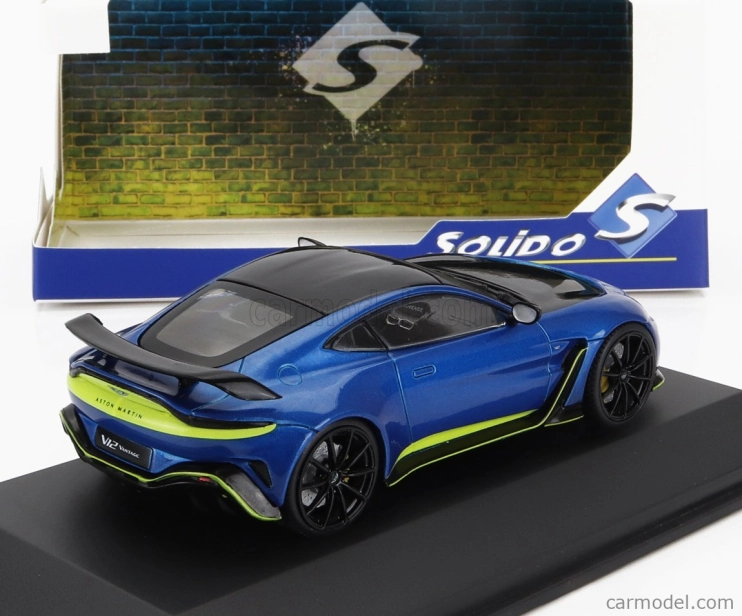 Solido Aston martin V12 Vantage 2023 1:43 Blue Met