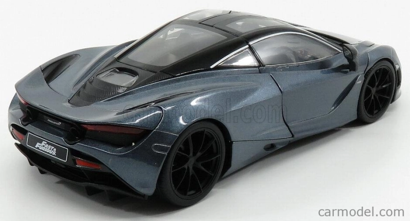 Jada Mclaren 720s 2017 - (fast & Furious) Hobbs & Shaw Movie 2019 1:24 Modrá Šedá Met