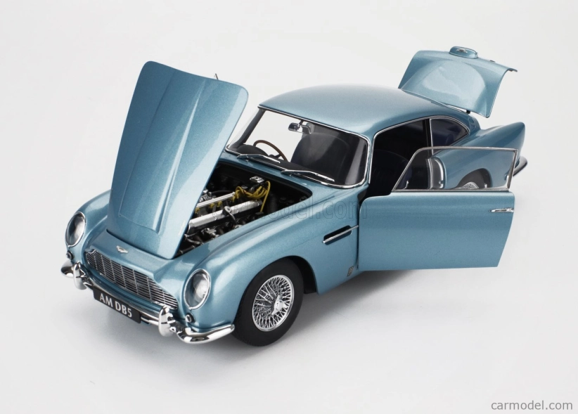 Autoart Aston martin Db5 1964 1:18 Caribbean Pearl Blue