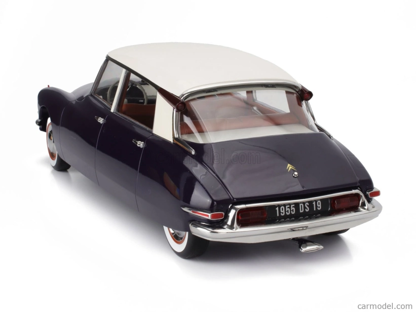 Norev Citroen Ds19 1955 1:12 Purple Champagne