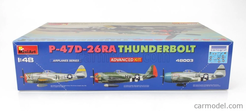 Miniart Dragon wings P-47d-26ra Thunderbolt Airplane Military 1942 1:48 /