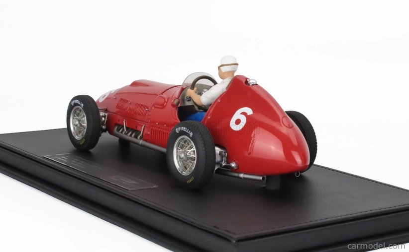 Gp-replicas Ferrari F1  375 N 6 2nd Spanish Gp (with Pilot Driver) 1951 Jose Froilan Gonzalez 1:18 Red