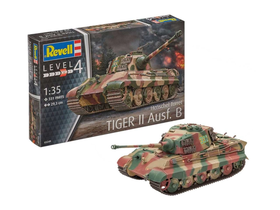 Revell tank Tiger II Ausf. B (Henschel Turret) (1:35)